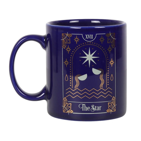 11 oz Ceramic Tarot Card Mug - The Star - Magick Magick.com