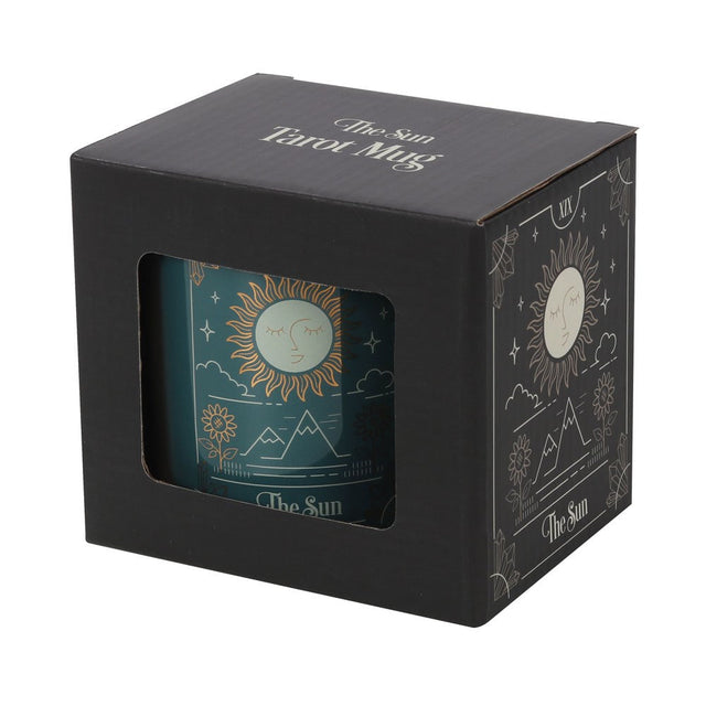 11 oz Ceramic Tarot Card Mug - The Sun - Magick Magick.com