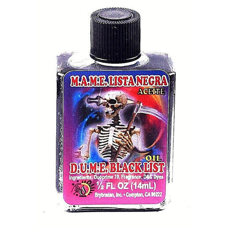 1/2 oz Brybradan Spiritual Oil - D.U.M.E. Black List - Magick Magick.com