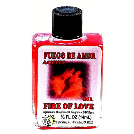 1/2 oz Brybradan Spiritual Oil - Fire of Love - Magick Magick.com