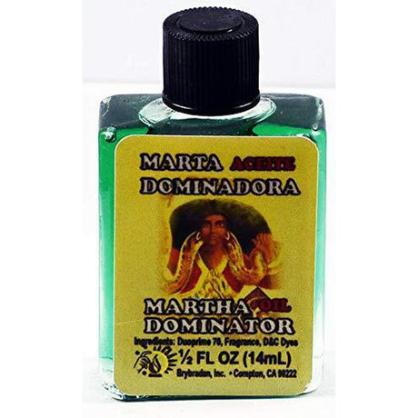 1/2 oz Brybradan Spiritual Oil - Martha Dominator - Magick Magick.com