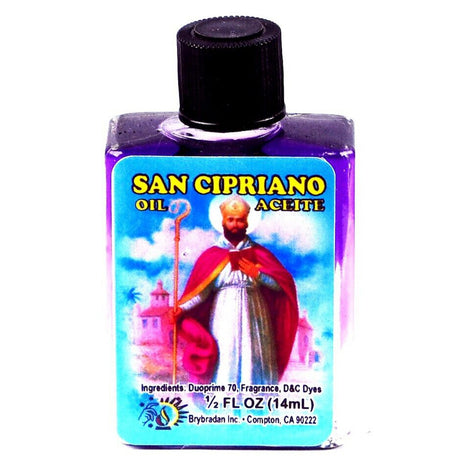1/2 oz Brybradan Spiritual Oil - St. Cipriano - Magick Magick.com