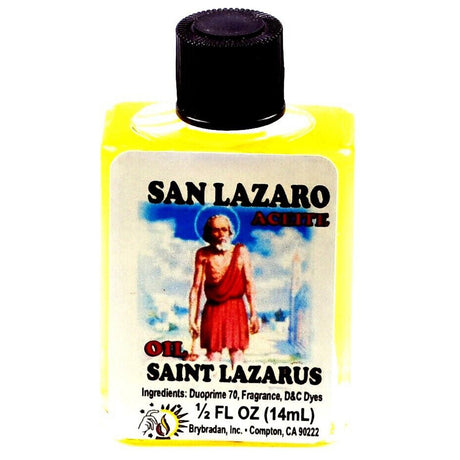 1/2 oz Brybradan Spiritual Oil - St. Lazarus - Magick Magick.com