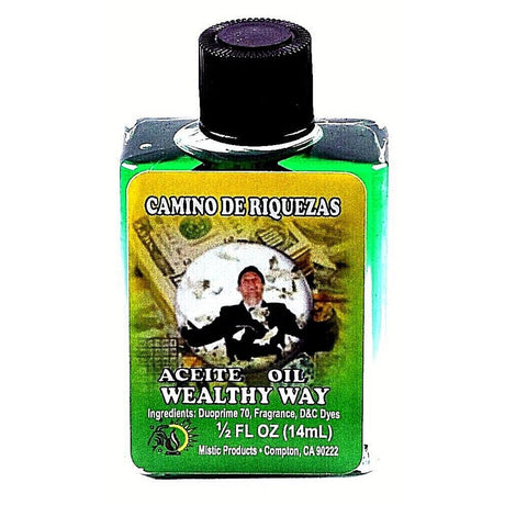 1/2 oz Brybradan Spiritual Oil - Wealthy Way - Magick Magick.com