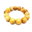 15 mm Elastic Bracelet Round Beads - Palo Santo - Magick Magick.com