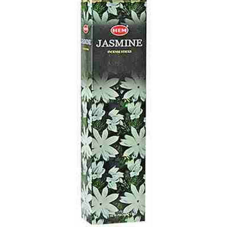 16" Jasmine Jumbo Hem Incense Sticks (6 Pack Case - 10 Sticks Each Pack) - Magick Magick.com
