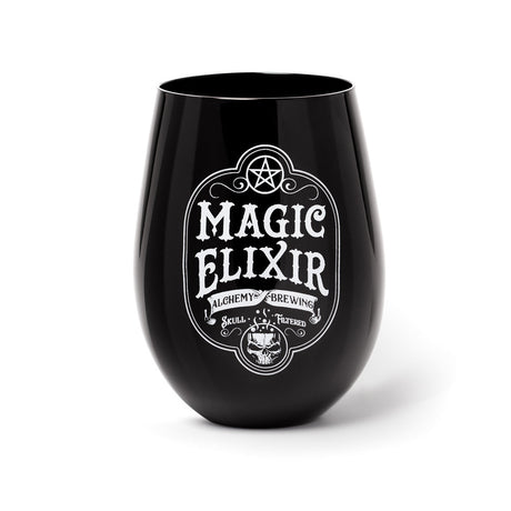 17 oz Black Drinking Glass - Magic Elixir - Magick Magick.com
