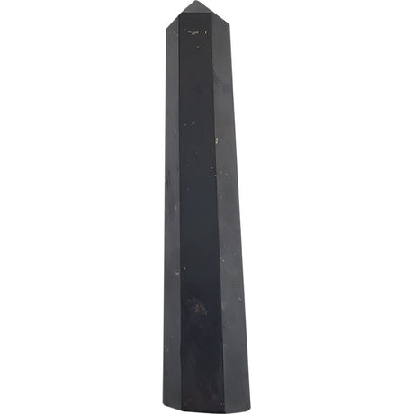 3-4" Gemstone Obelisk - Shungite - Magick Magick.com