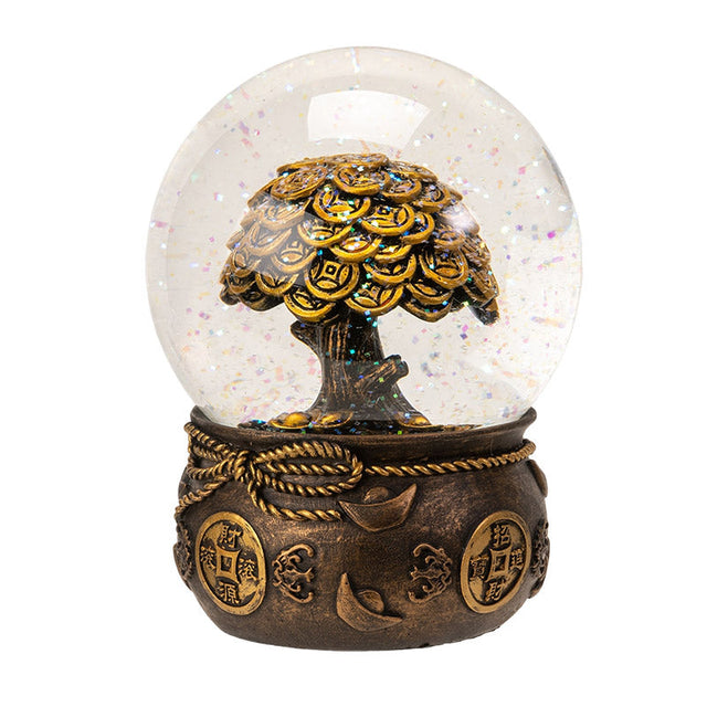 5" Money Tree Water Globe - Magick Magick.com