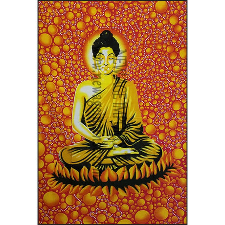 54" x 86" Buddha Tapestry - Magick Magick.com