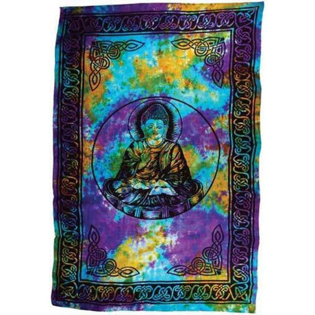 72" x 108" Buddha Tie Dye Tapestry - Magick Magick.com