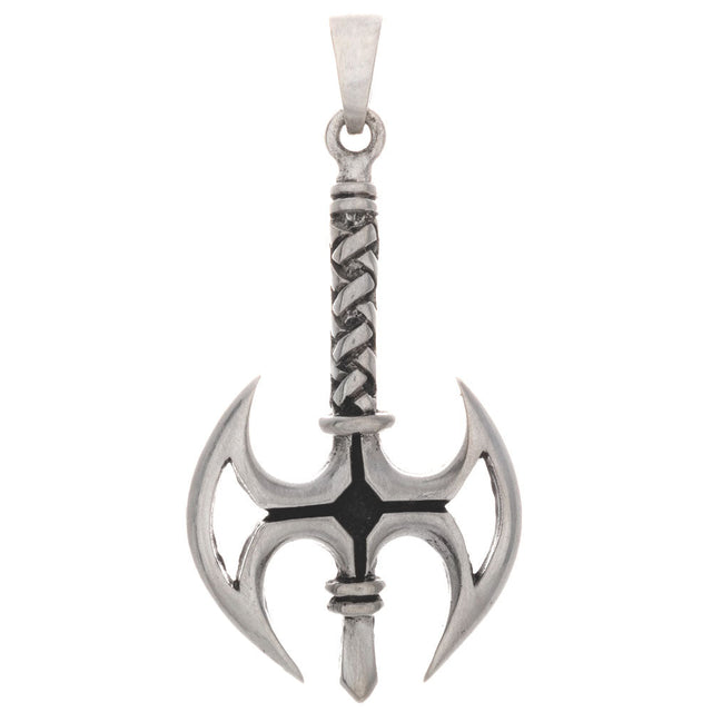 Axe Large Viking Sterling Silver Pendant - Magick Magick.com