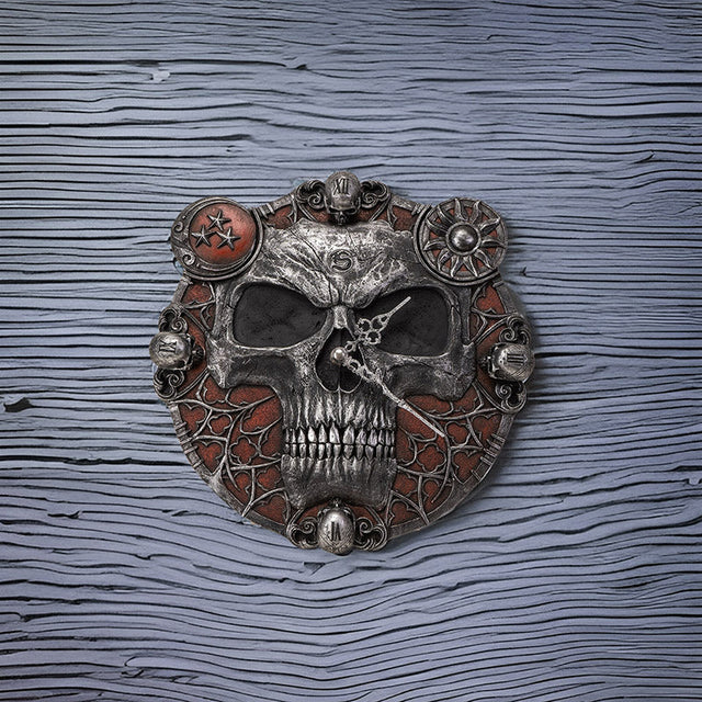 Hands of Death Skull Wall Clock - Magick Magick.com