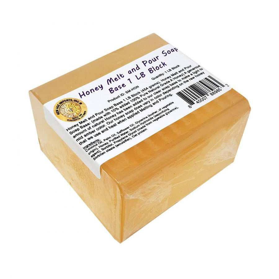 Honey Melt & Pour Soap Base - 2 lb.-HoneyMP