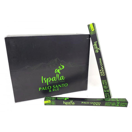 Ispalla Display - Rue & Palo Santo Incense Sticks (50 Packs of 10 Incense) - Magick Magick.com