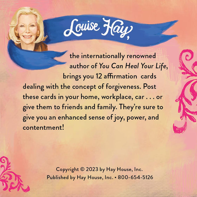 Louise Hay's Affirmations for Forgiveness: A 12-Card Deck to Release Your Past and Move into Love - Magick Magick.com