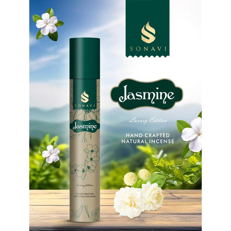 SONAVI Luxury Edition Incense Sticks - Jasmine (50 Grams) - Magick Magick.com