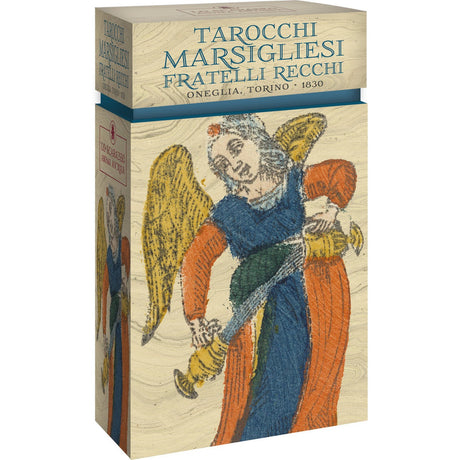 Tarocchi Marsigliesi Fratelli Recchi - Oneglia, Torino 1830 by Lo Scarabeo - Magick Magick.com