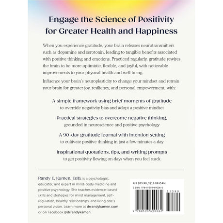 The Gratitude Effect Positivity Journal by Randy E. Kamen, EdD - Magick Magick.com