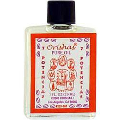 1 oz Orishas Pure Oil - 7 African Powers - Magick Magick.com