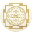 12" Wood Crystal Grid - Sri Yantra - Magick Magick.com