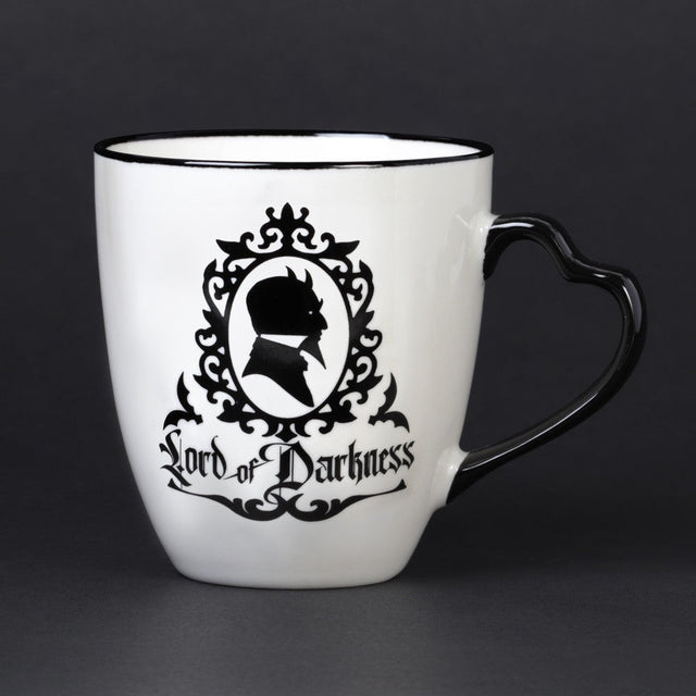 12 oz Ceramic Mug Set - Lord of Darkness & Queen of the Night - Magick Magick.com