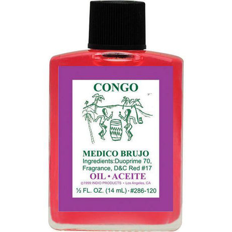 1/2 oz Indio Oil - Congo - Magick Magick.com