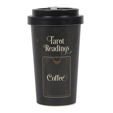 13.5 oz Bamboo Travel Mug with Sleeve - Tarot Readings - Magick Magick.com