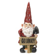 14" Gnome Statue - Go Away Gnome - Magick Magick.com