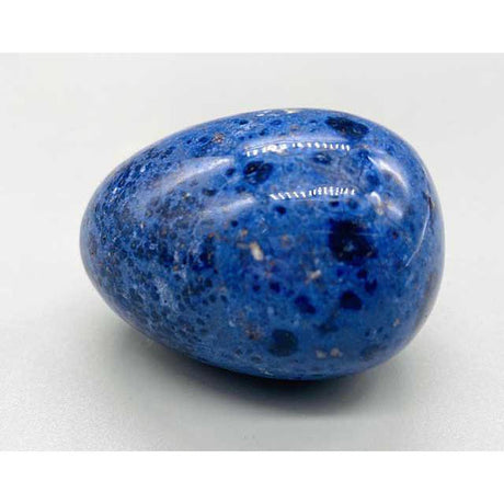 2" Gemstone Carved Egg - Dumortierite - Magick Magick.com