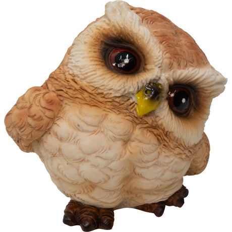 3" Owl Carving - Curious - Magick Magick.com