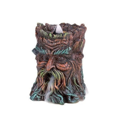 3.25" Greenman Tree Backflow Incense Burner - Magick Magick.com