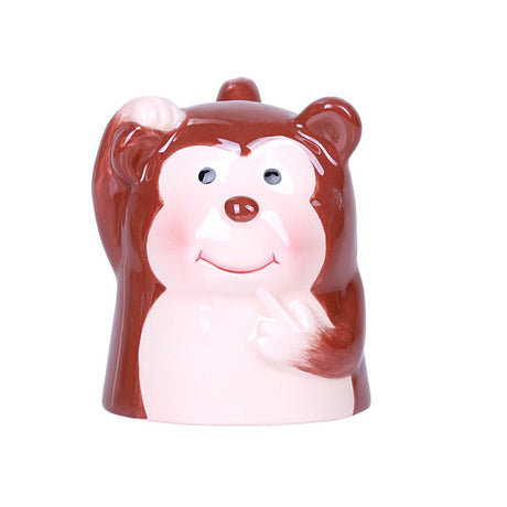 3.5" Ceramic Mini Mug - Monkey - Magick Magick.com