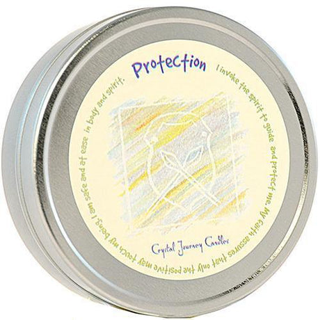 4" Herbal Travel Scent Candle - Protection - Magick Magick.com