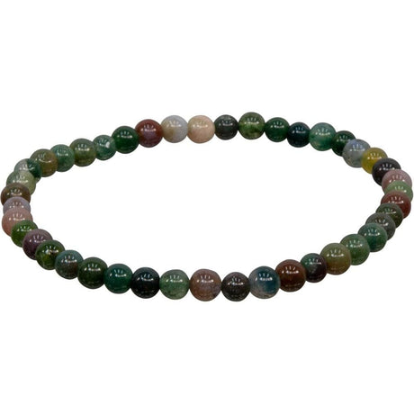 4 mm Elastic Bracelet Round Beads - Fancy Jasper - Magick Magick.com