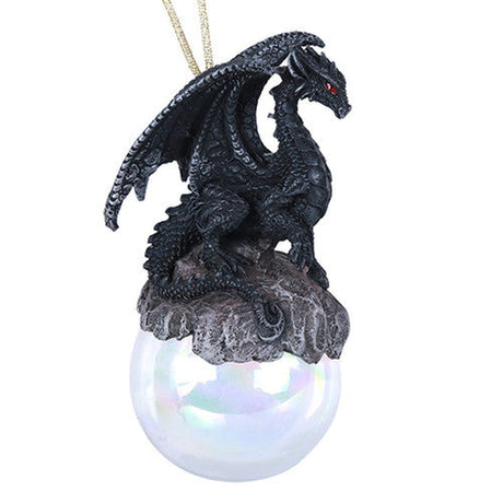 5" Dragon Ornament - Checkmate Blue - Magick Magick.com