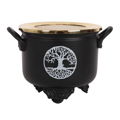 6" Tree Of Life Cauldron Incense Burner - Magick Magick.com