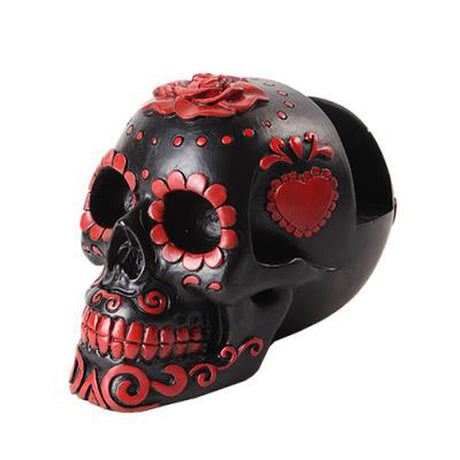 6.5" Day of the Dead Business Card Holder - Magick Magick.com