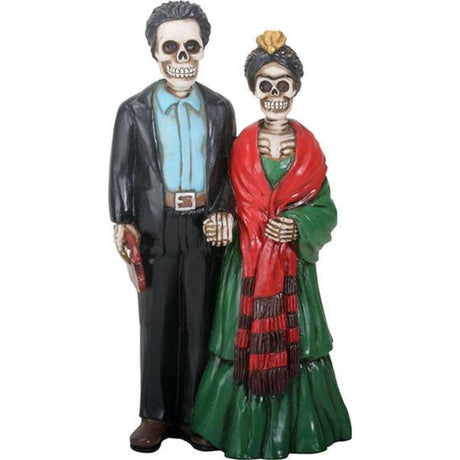 7" Day of the Dead Statue - Artist Couple - Magick Magick.com