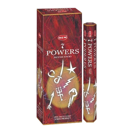 7 Powers HEM Incense Stick 20 Pack - Magick Magick.com