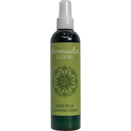 8 oz Moonwater Elixirs Spray - Sage Plus Clearing Mist - Magick Magick.com