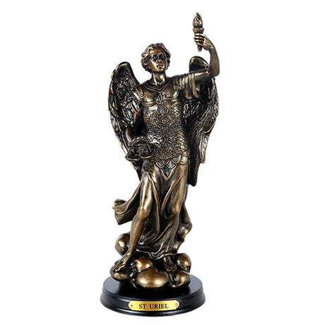 8.75" Archangel Statue - Uriel - Magick Magick.com