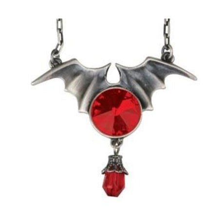 Batwing with Ruby Pendant - Magick Magick.com
