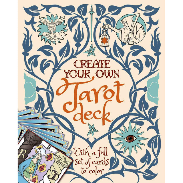 Create Your Own Tarot Deck: With a Full Set of Cards to Color by Alice Ekrek - Magick Magick.com