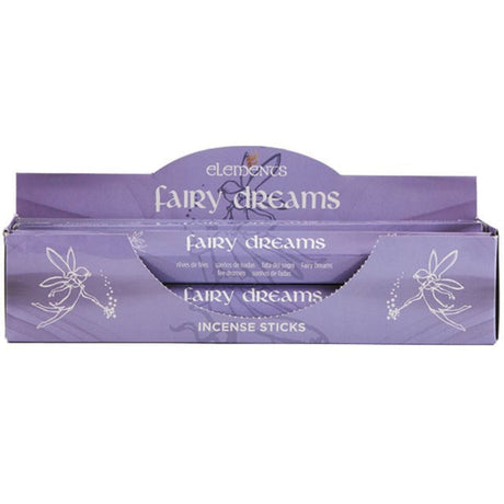 Elements Incense Sticks Display - Fairy Dreams (6 Packs of 20 Sticks) - Magick Magick.com