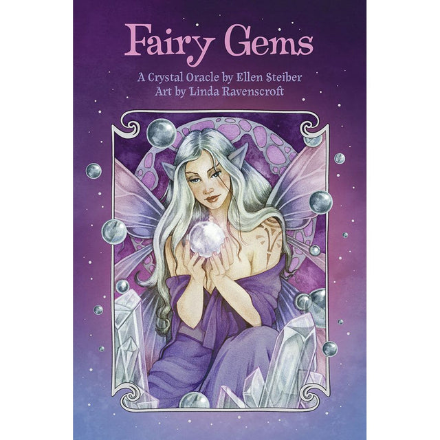 Fairy Gems Oracle Deck & Book Set by Ellen Steiber, Linda Ravenscroft - Magick Magick.com