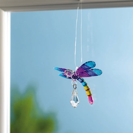 Fantasy Glass - Dragonfly, Tropical - Magick Magick.com