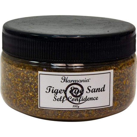 Gemstone Sand Jar 180 gram - Tiger Eye - Magick Magick.com