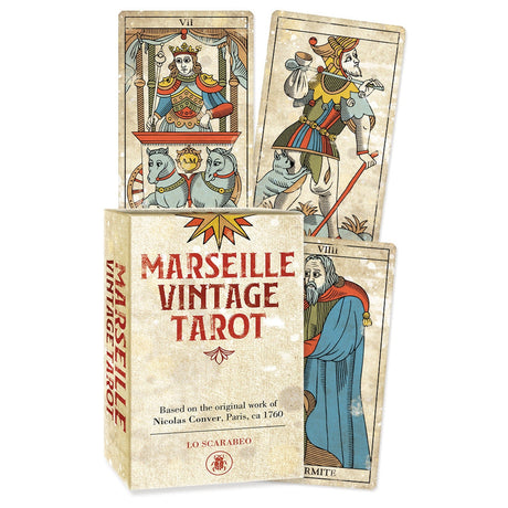 Marseille Vintage Tarot by Anna Maria Morsucci, Mattio Ottolini - Magick Magick.com