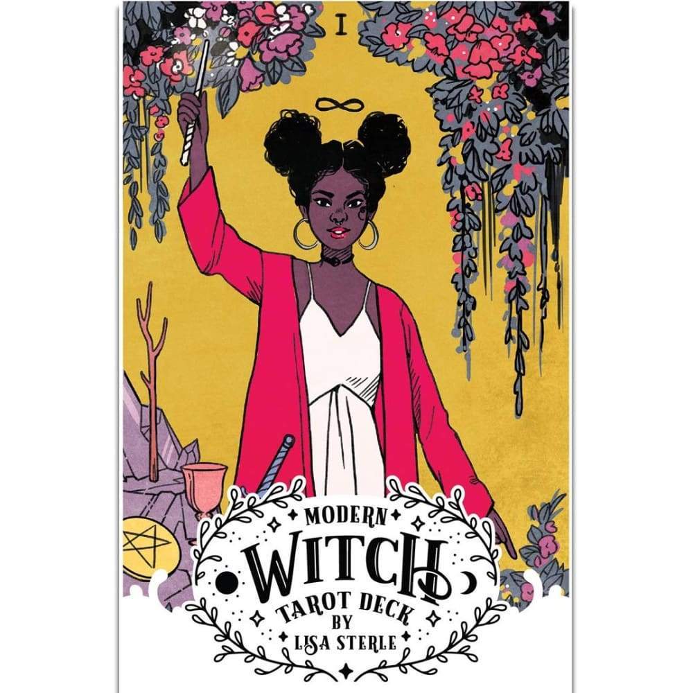 Modern Witch Tarot Card Sticker
